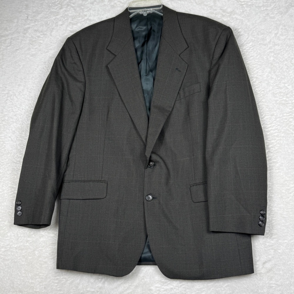 Kilburne and Finch Suit Jacket Mens 41R Gray Old Money Dark Academia Wool Blend
